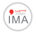 Transforming Insight IMA circle logo on transparent